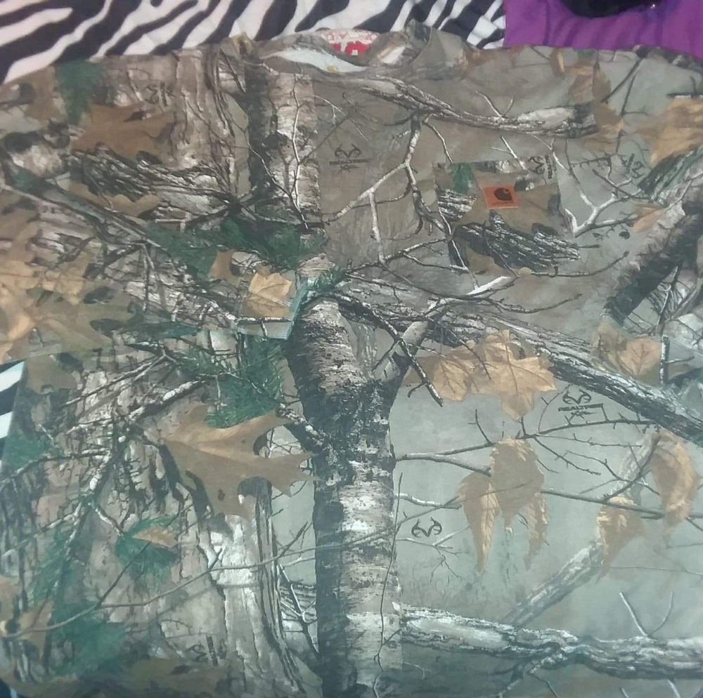 Carheart camo shirt men 2x